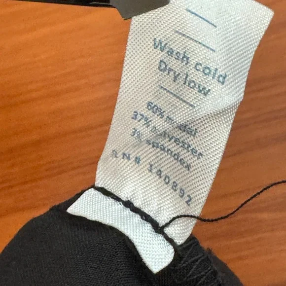 Marine Layer Black Lightweight Elastic Waist Lounge Pants Size Large Athleisure‎ - Picture 10 of 14